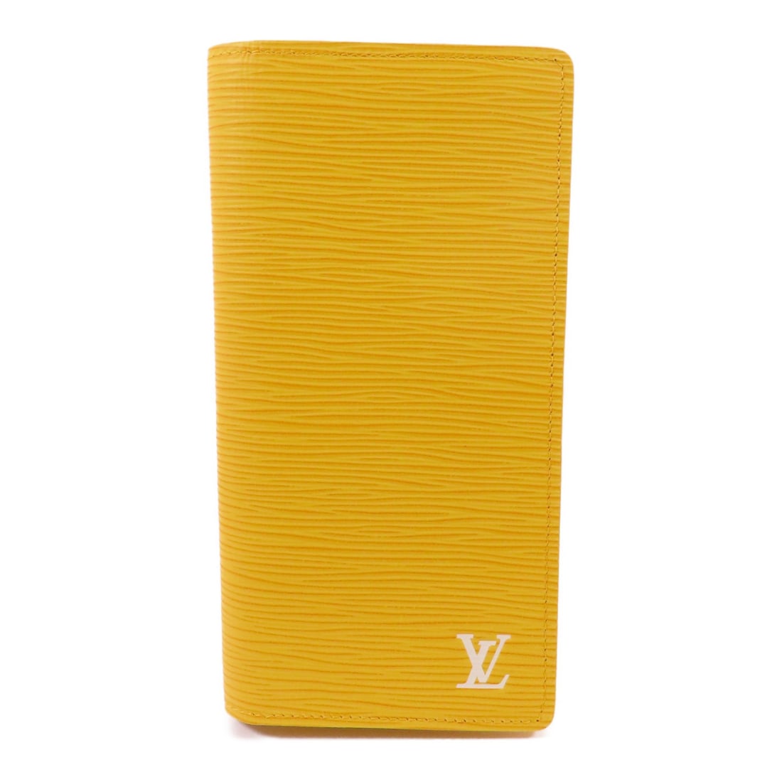 Louis Vuitton Epi Yellow Brazza Calfskin Bifold Long Wallet M25800 (1 of 12)