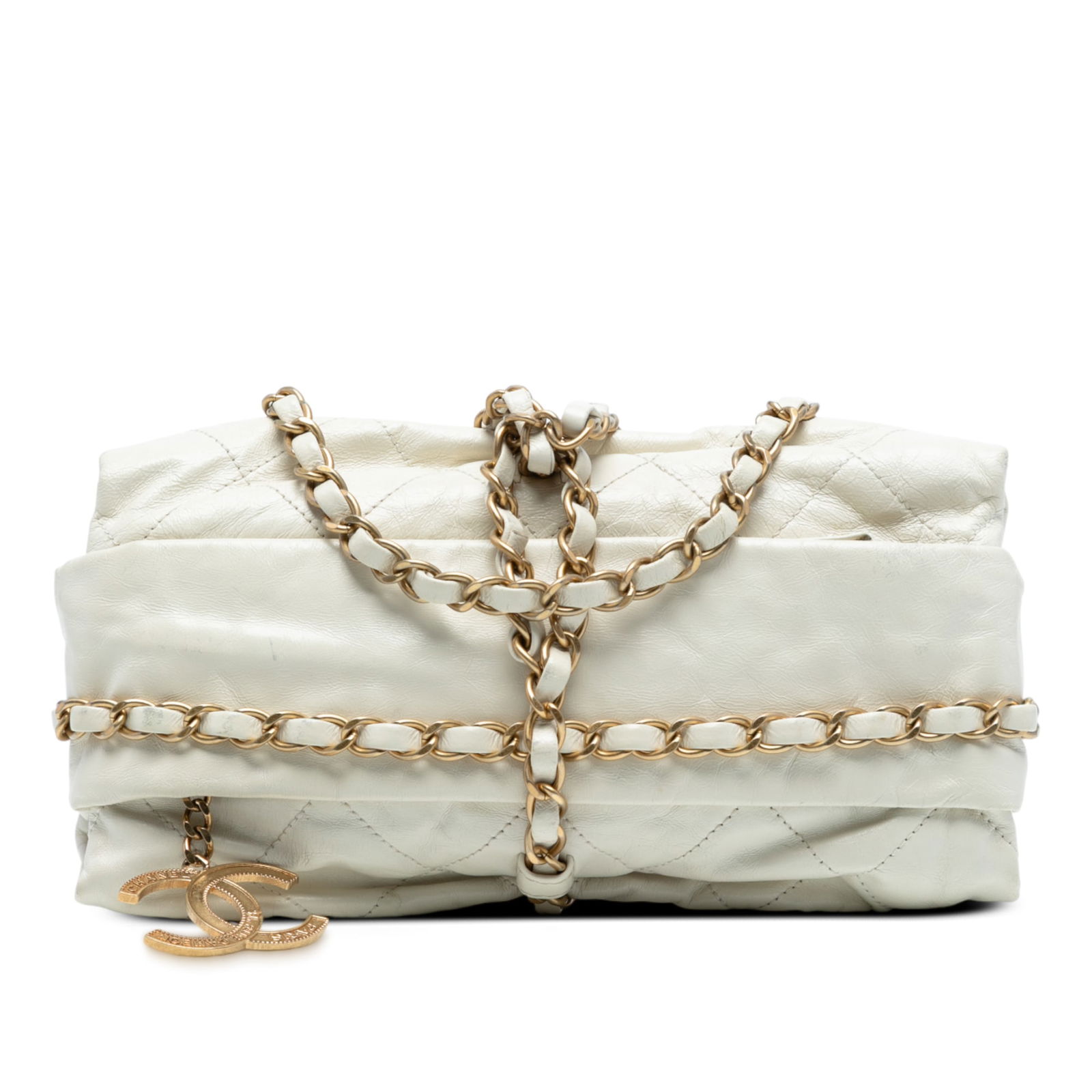 Chanel Quilted Calfskin Midnight Swim Baluchon Shoulder Bag (1 of 7)