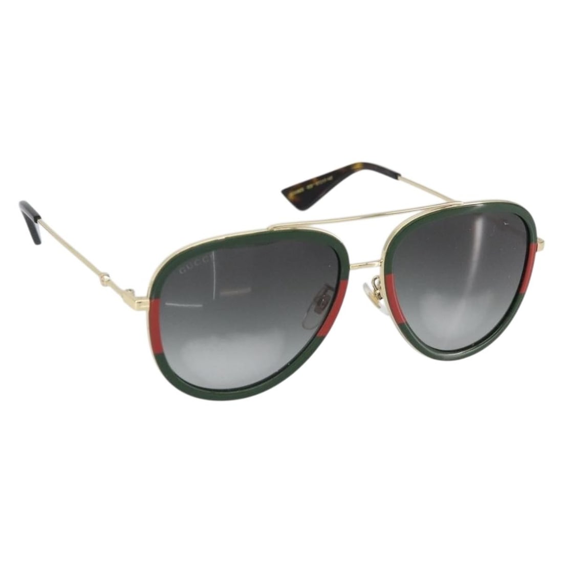 Gucci Sherry Line Green Metal Sunglasses GG0062S with Dust Bag and Case (1 of 16)