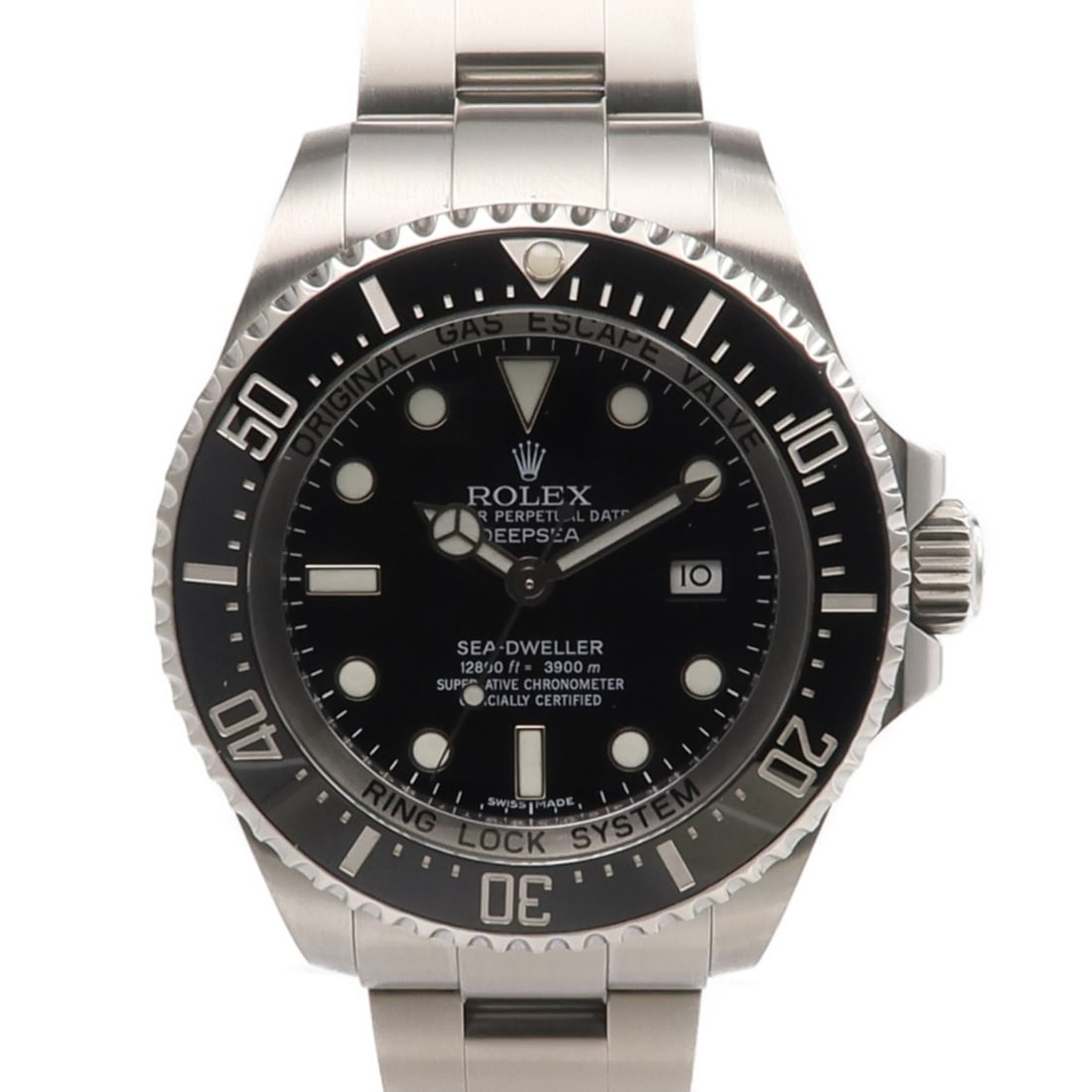 Stainless Steel Automatic Sea Dweller Deepsea 116660 Black Dial Wristwatch (1 of 15)