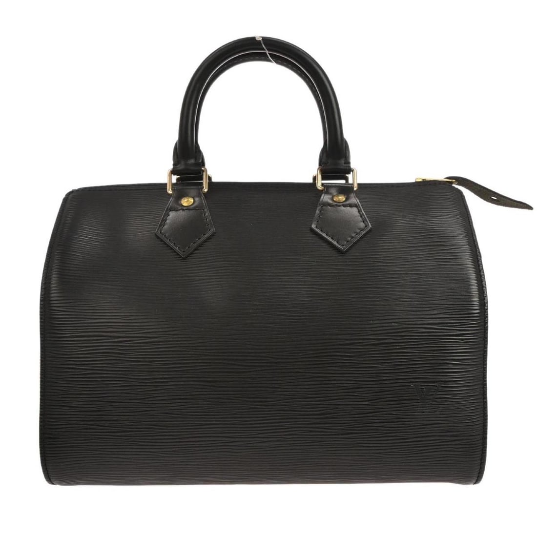 Louis Vuitton Speedy 25 Black Epi Leather Medium Satchel M43012 (1 of 10)