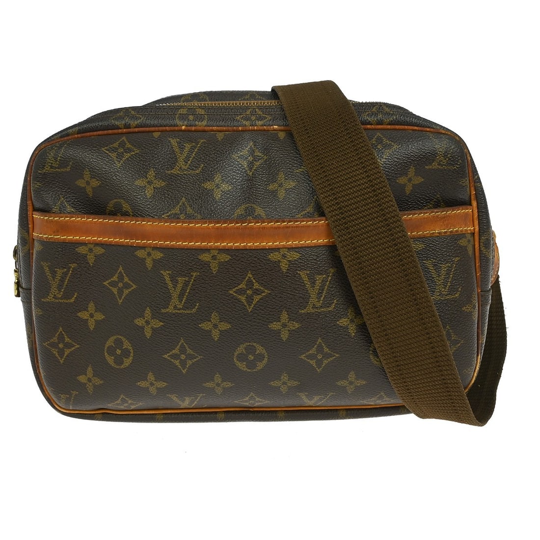 Louis Vuitton Reporter PM Monogram Canvas Crossbody Bag M45254 (1 of 11)