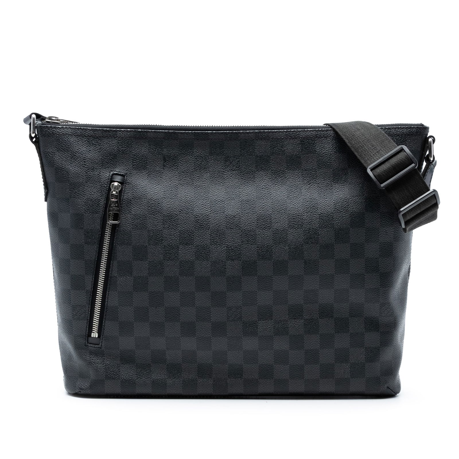 Louis Vuitton Damier Graphite Mick MM Black Canvas Bag: Louis Vuitton Damier Graphite Mick MM Black Canvas Bag Discover the Louis Vuitton Damier Graphite Mick MM, a stylish and practical everyday bag crafted from durable damier graphite canvas. This bag fe