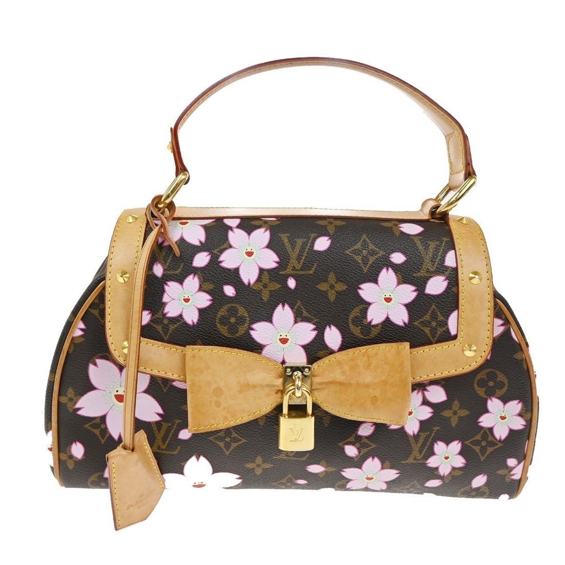 Limited Edition Louis Vuitton Cherry Blossom Canvas Retro Handbag (1 of 17)