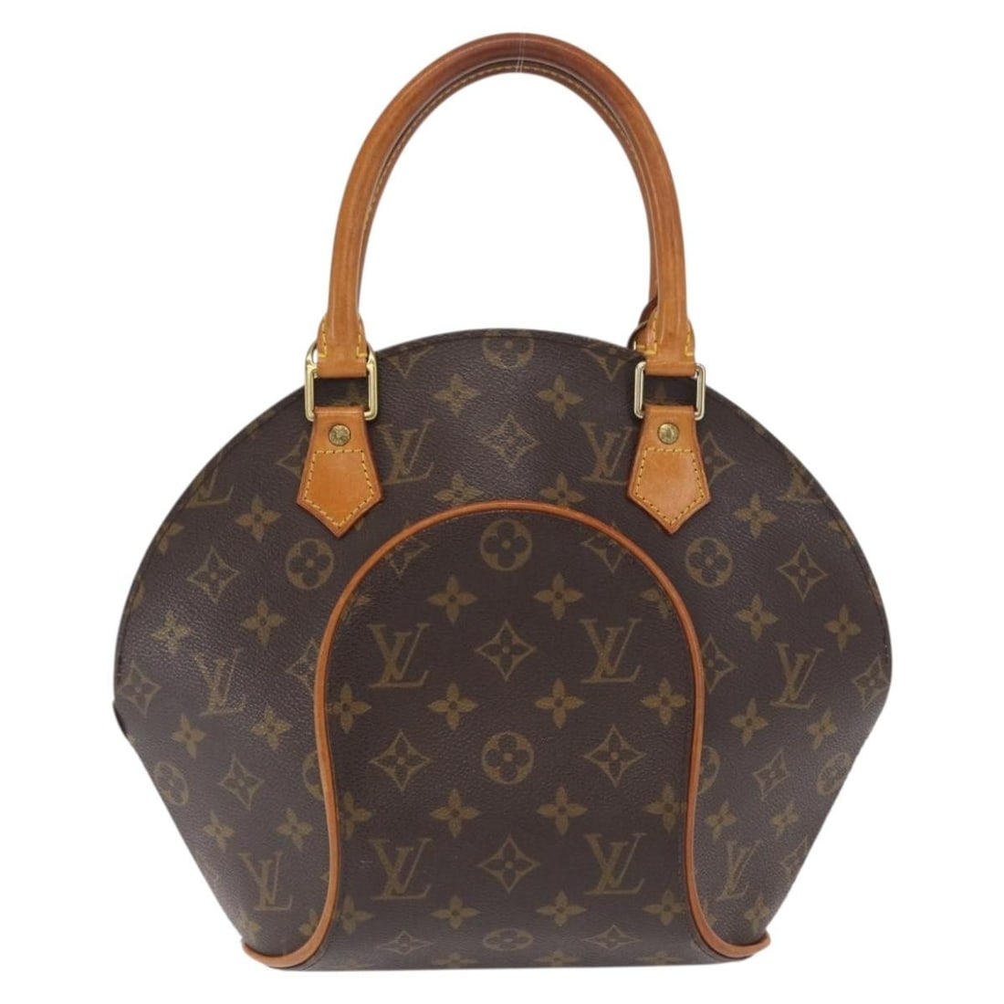 Louis Vuitton Monogram Canvas Ellipse Shoulder Bag Brown: Louis Vuitton Monogram Canvas Ellipse Shoulder Bag Brown This Louis Vuitton Ellipse Bag is crafted from monogram canvas with brown leather accents. Designed for women, it features a spacious interior