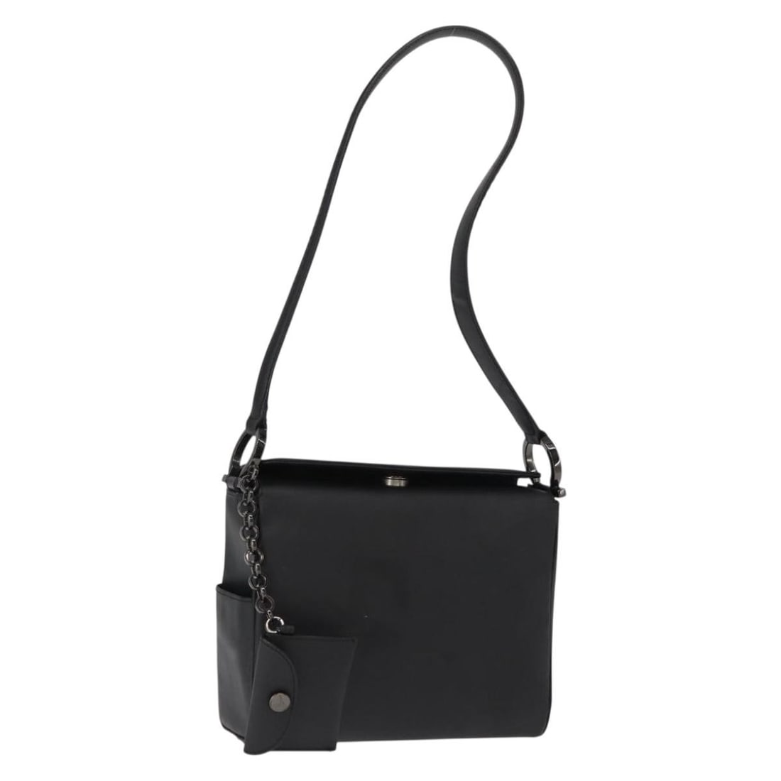 Salvatore Ferragamo Patent Leather Gancini Crossbody Bag (1 of 18)