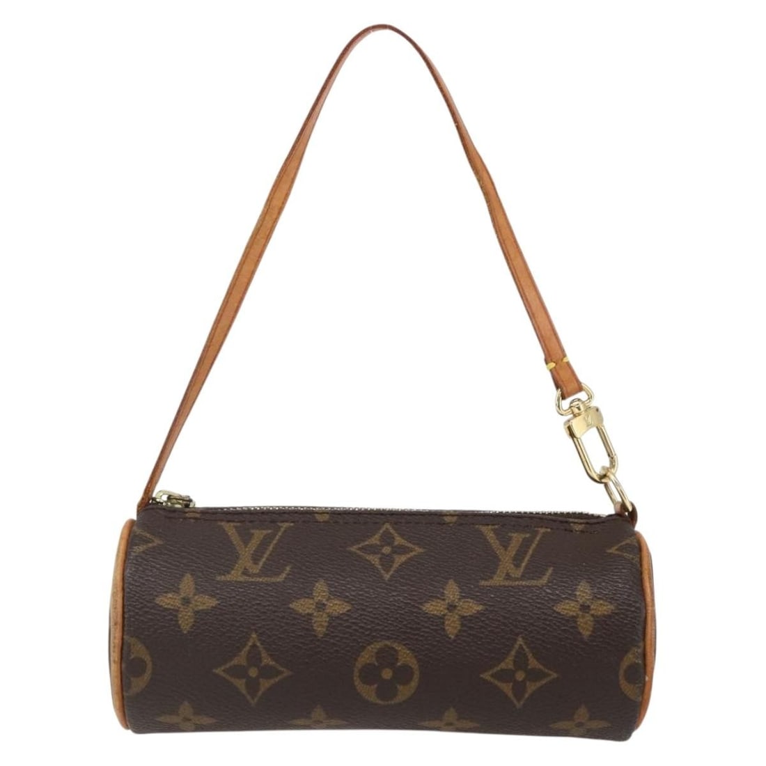 Louis Vuitton Monogram Canvas Papillon Pochette Bag 15.5cm: Louis Vuitton Monogram Canvas Papillon Pochette Bag 15.5cm This Louis Vuitton Papillon Pochette for women features the classic Monogram canvas in brown. The compact design measures 15.5cm x 6cm x 6cm