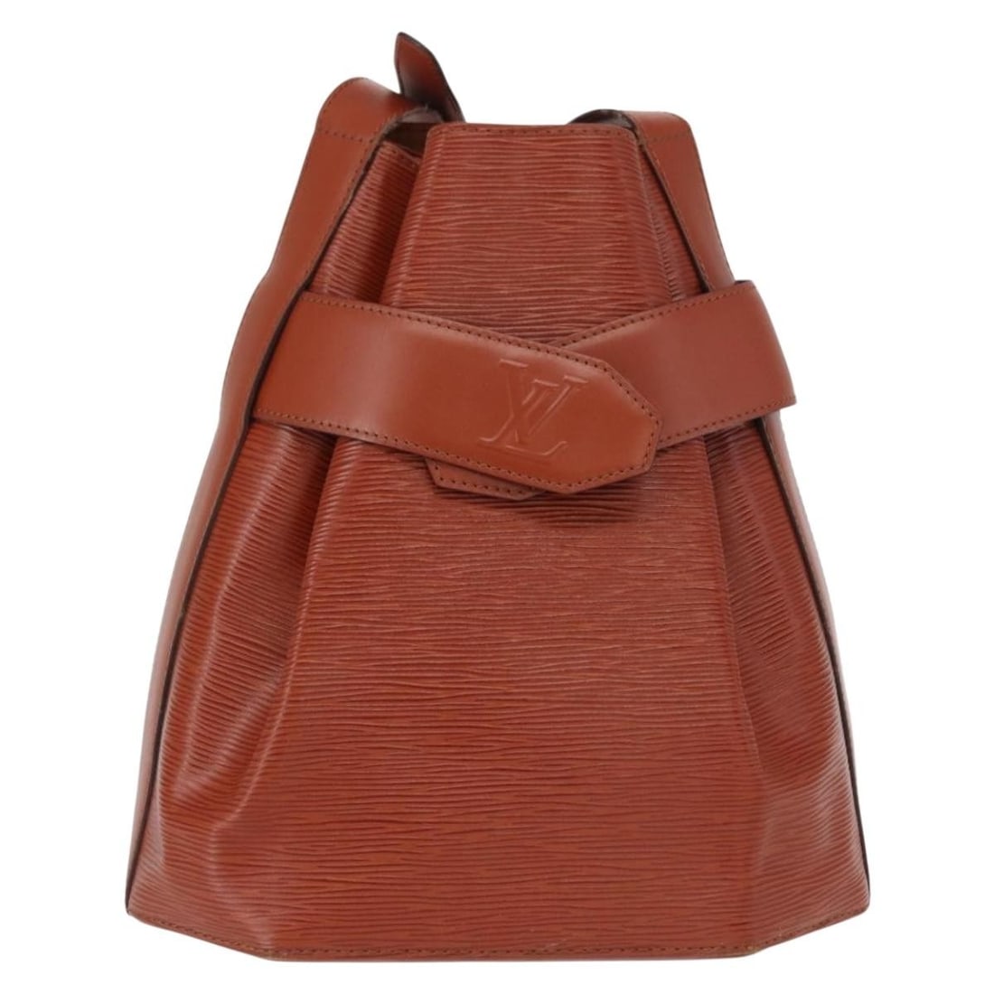 Vintage Louis Vuitton Epi Leather Shoulder Bag Brown: Vintage Louis Vuitton Epi Leather Shoulder Bag Brown This Louis Vuitton Vintage Sac d'Epaule handbag crafted in brown leather features a classic design tailored for women. The handbag shows signs of w