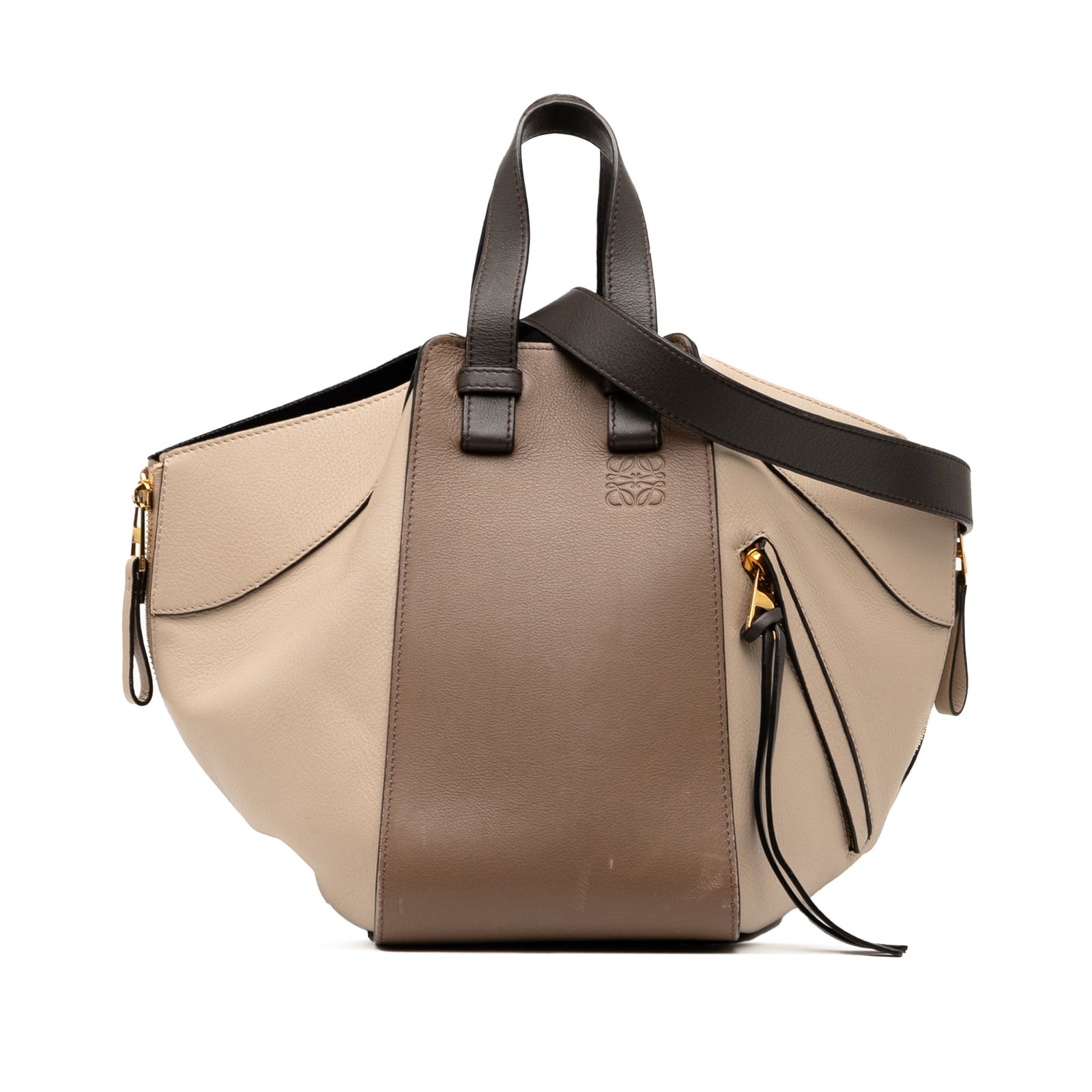 LOEWE Small Tricolor Calfskin Hammock Bag Spain (1 of 8)