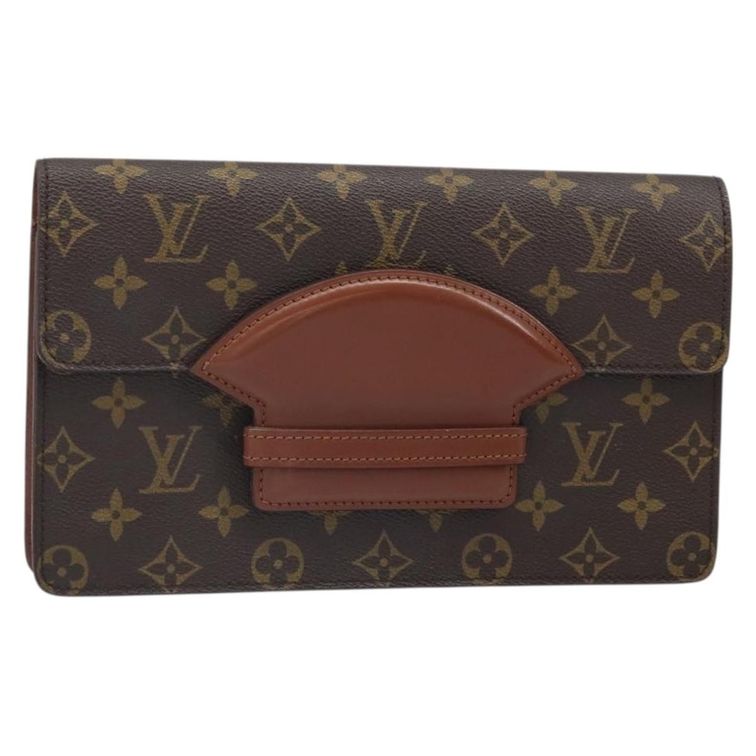 Monogram Canvas Chaillot Clutch by Louis Vuitton M51786 France: Monogram Canvas Chaillot Clutch by Louis Vuitton M51786 France This Louis Vuitton Monogram Chaillot Clutch Bag features the iconic monogram canvas exterior and a classic clutch silhouette. Crafted in