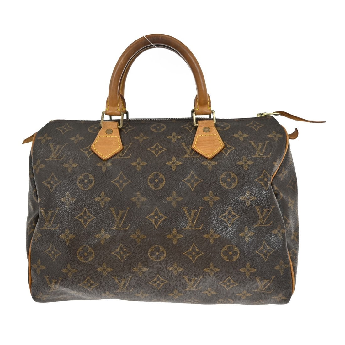 Louis Vuitton Monogram Canvas Speedy 30cm Handbag: Louis Vuitton Monogram Canvas Speedy 30cm Handbag Louis Vuitton Speedy handbag crafted in brown monogram canvas designed for women. This handbag features a spacious interior with dimensions of 30cm x