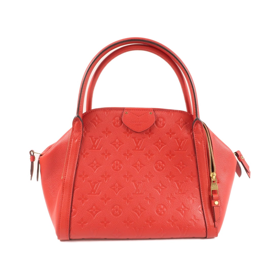 Louis Vuitton Marais Monogram Empreinte Red Calfskin Tote M41190 GHW (1 of 14)