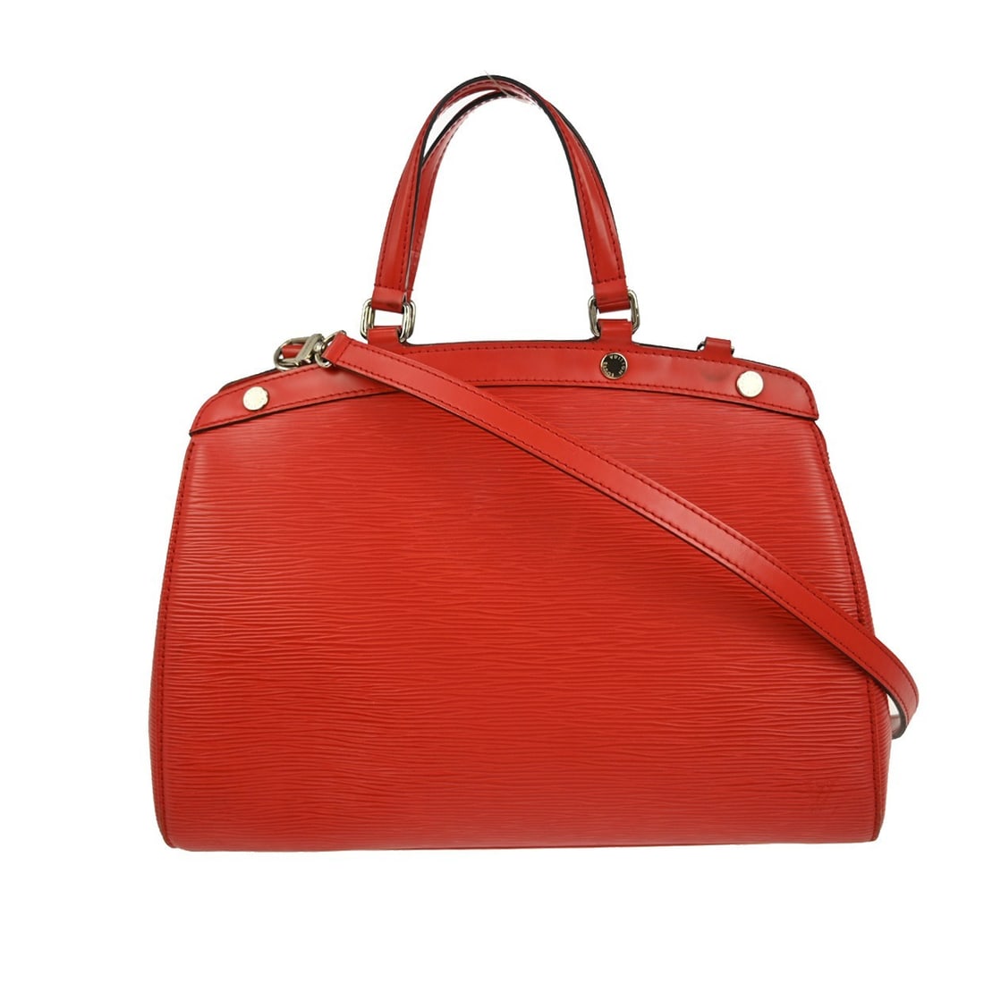 Louis Vuitton Brea Red Epi Leather Woman's Handbag 34cm: Louis Vuitton Brea Red Epi Leather Woman's Handbag 34cm This Louis Vuitton Brea handbag is crafted from red leather, designed for women. It features a spacious design suitable for daily use. The handb
