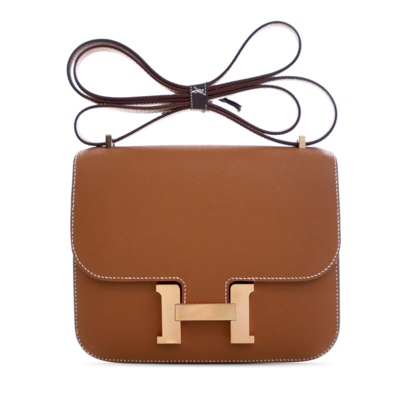 Hermes Constance III 18 Mini Gold Epsom Leather Shoulder Bag (1 of 14)