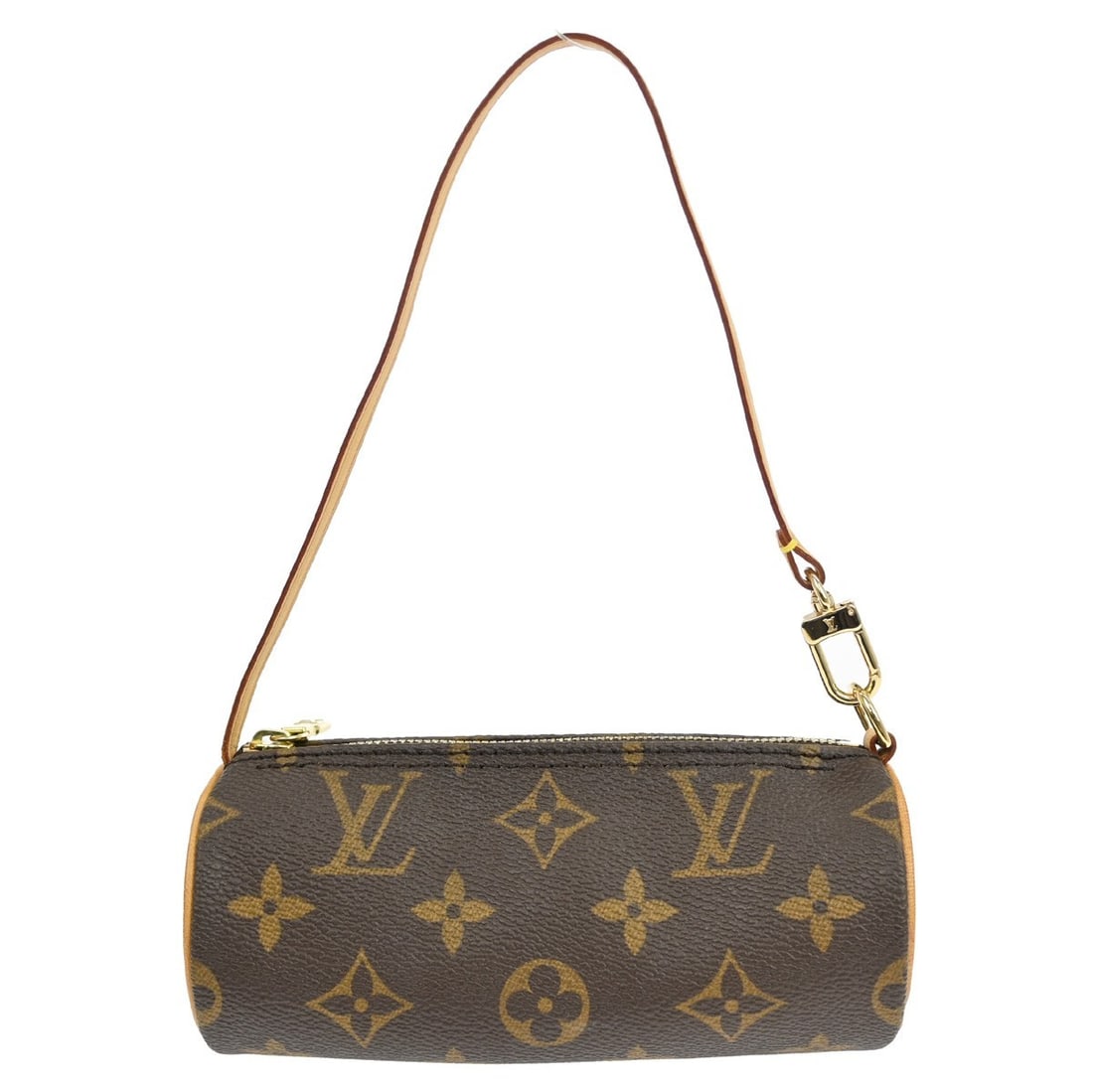 Louis Vuitton Papillon Pochette Brown Canvas Handbag 15cm by 6.5cm (1 of 12)