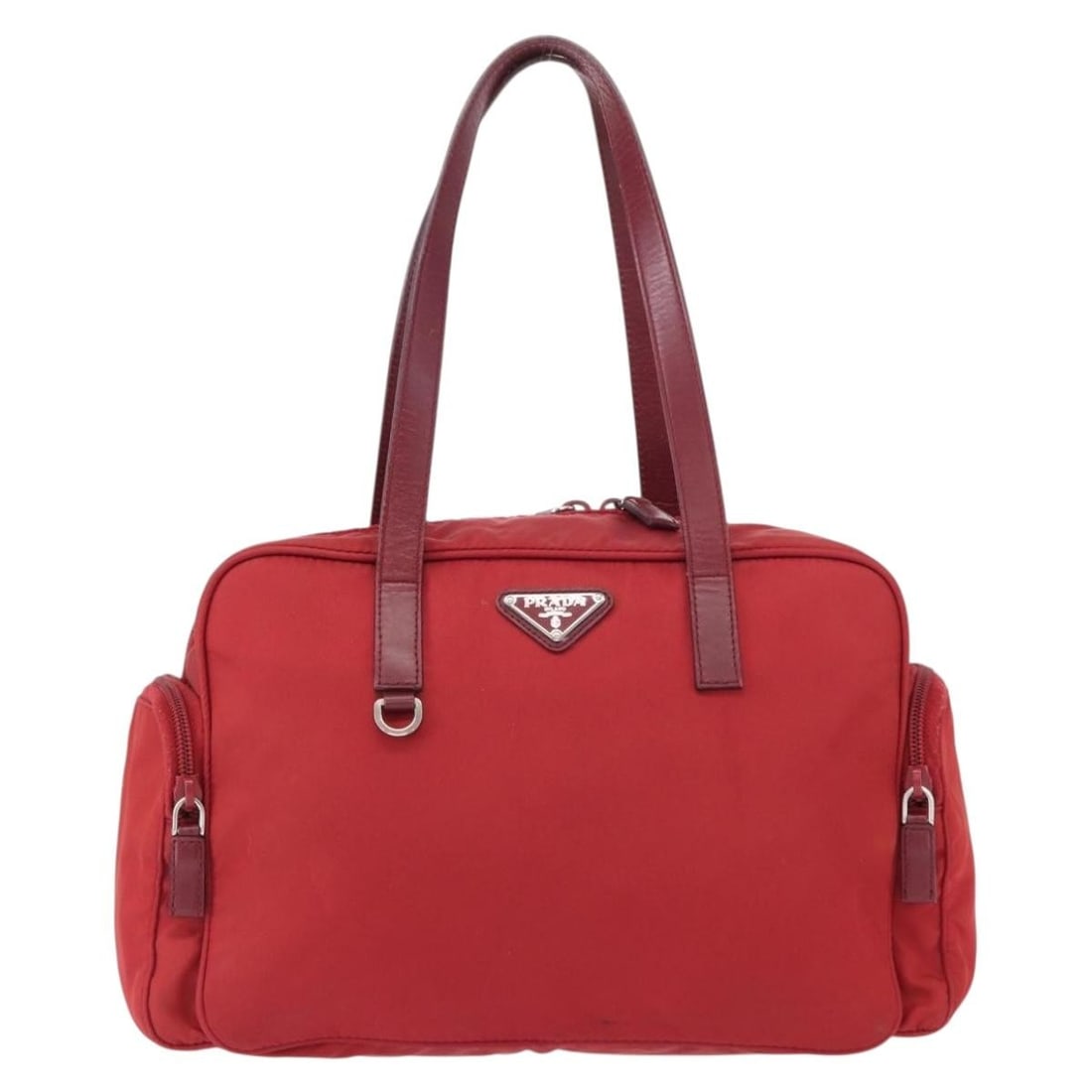 Red Nylon Prada Sport Series Tote Bag Unisex 30cm Made in Italy (1 of 18)