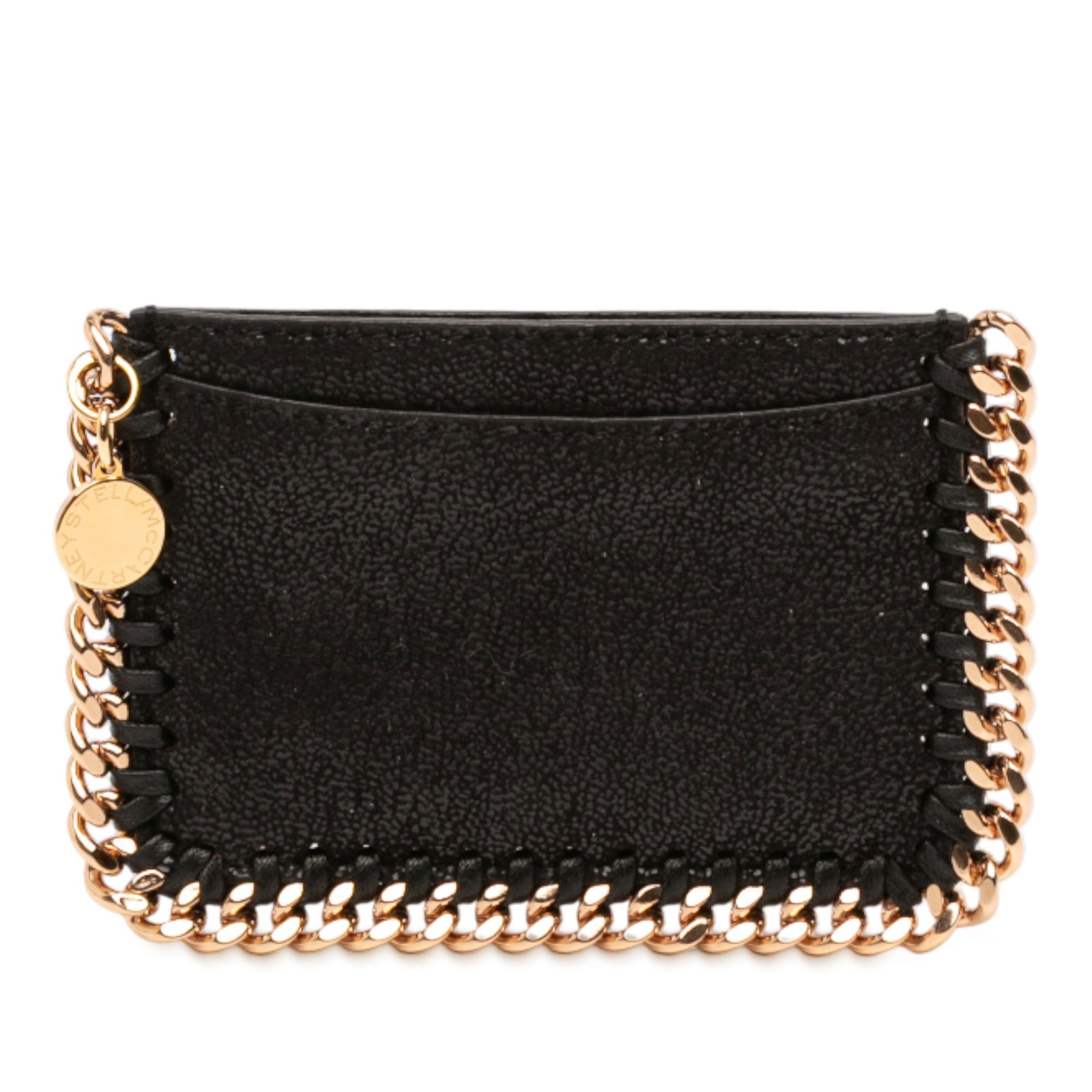 Falabella Shaggy Deer Black Fabric Zip Card Case by Stella McCartney (1 of 11)
