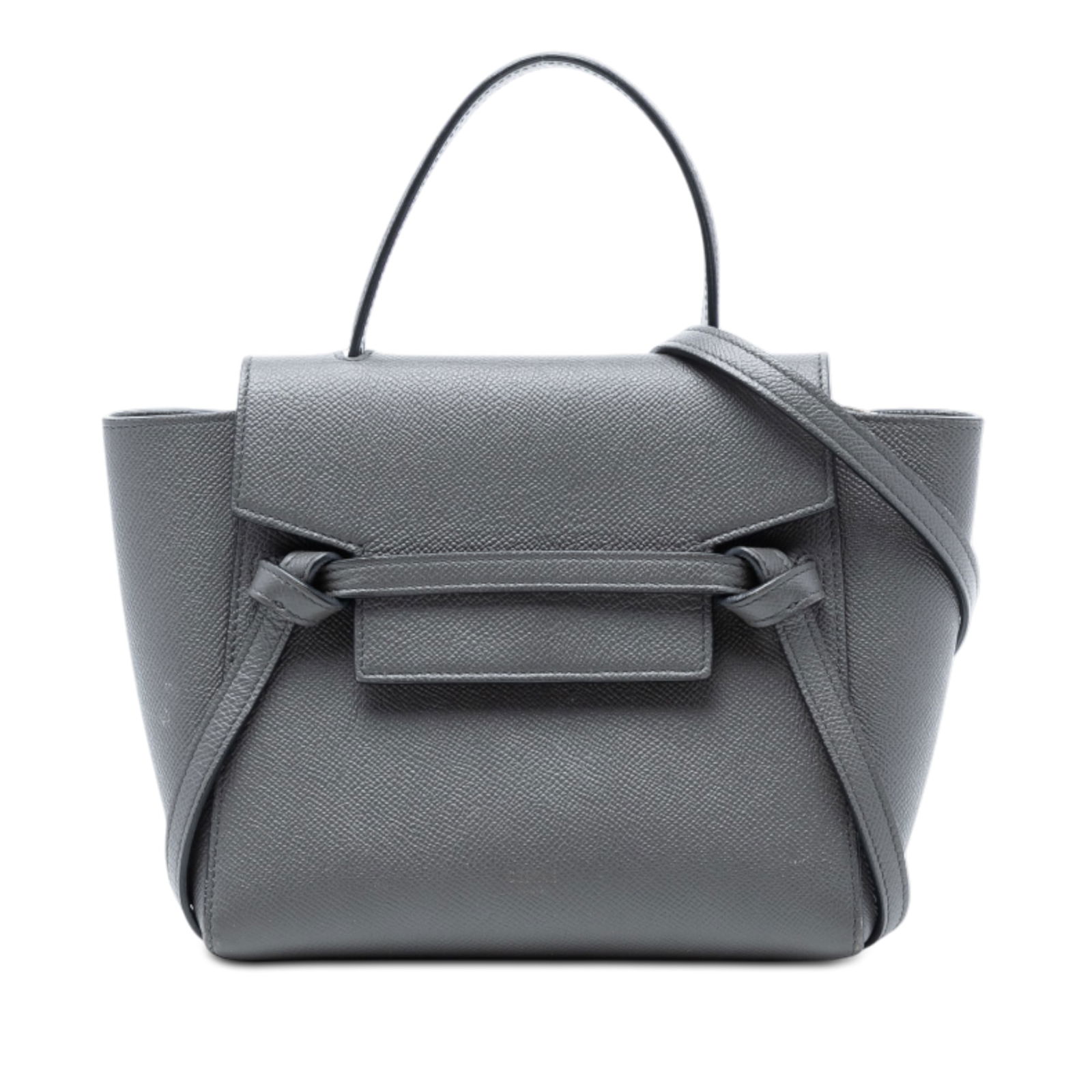 Celine Nano Belt Bag in Grained Calfskin Leather with Top Flap Closure (1 of 7)