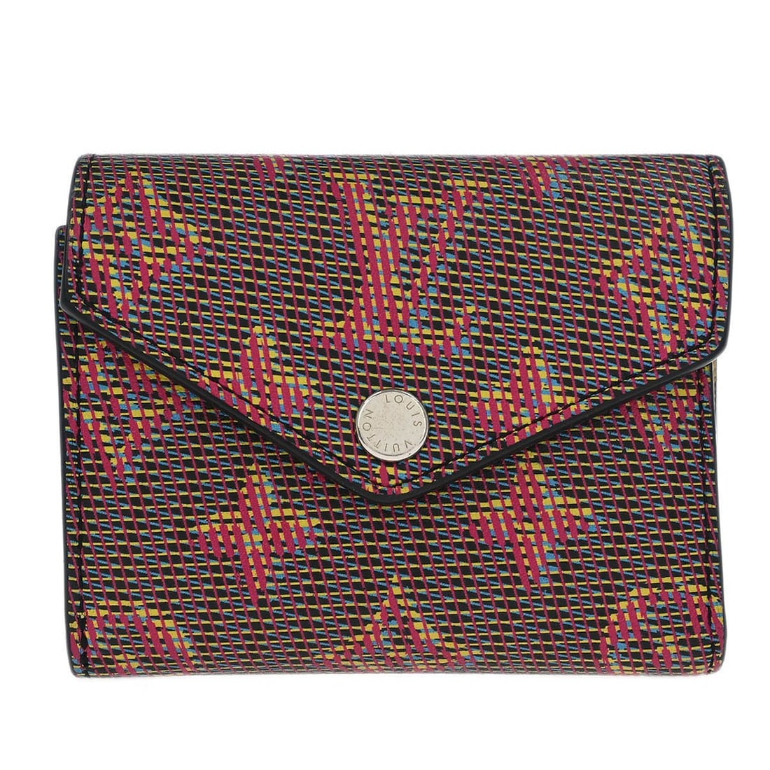 Louis Vuitton Monogram Pink Pop Portefeuille Zoe Wallet M68673: Louis Vuitton Monogram Pink Pop Portefeuille Zoe Wallet M68673 Introducing the Louis Vuitton LV Pop Portefeuille Zoe Wallet, a stylish accessory featuring the iconic Monogram pattern. This vintage wal