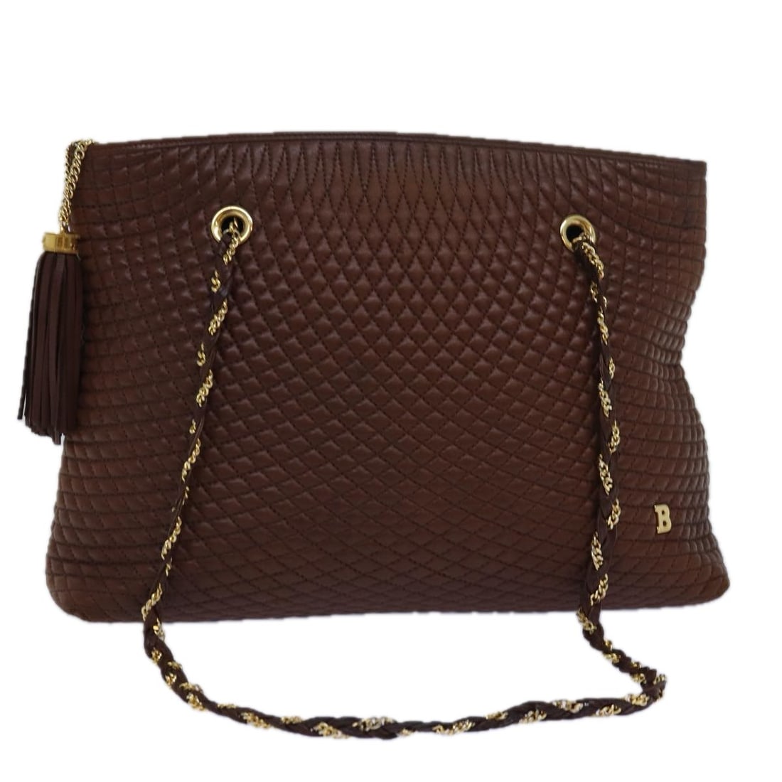 Bally Brown Leather Vintage Women's Tote Handbag from Italy: Bally Brown Leather Vintage Women's Tote Handbag from Italy This Bally vintage tote bag is crafted from brown leather and designed for women. The bag features a spacious interior and sturdy handles. I