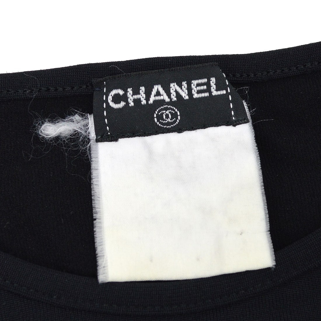 Chanel Black Round Neck Short Sleeve Top Casual T-Shirt - 4