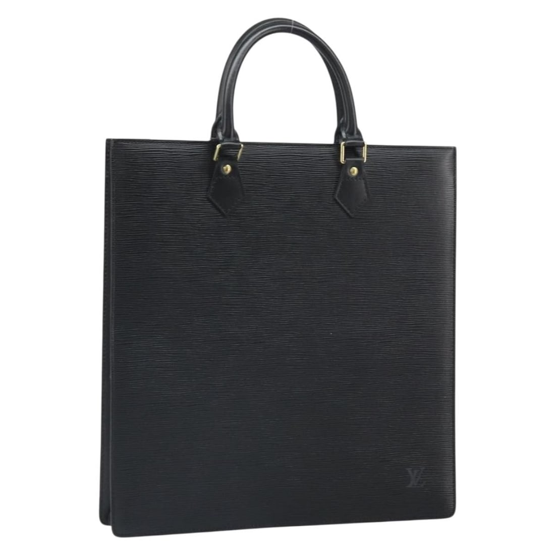 Louis Vuitton Epi Leather Sac Plat Handbag Model M59082 Black (1 of 18)