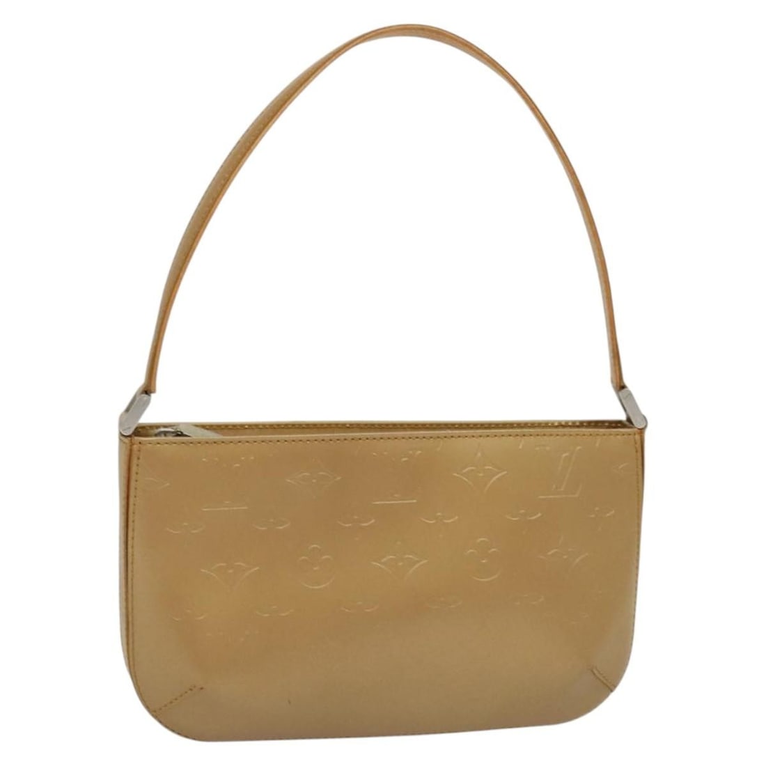 Louis Vuitton Mat Fowler Leather Handbag Gold 25cm (1 of 18)