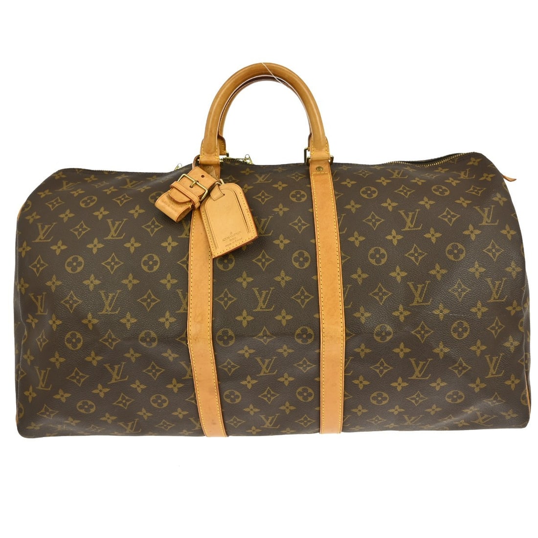 Louis Vuitton Monogram Canvas Keepall Travel Bag 55cm (1 of 10)