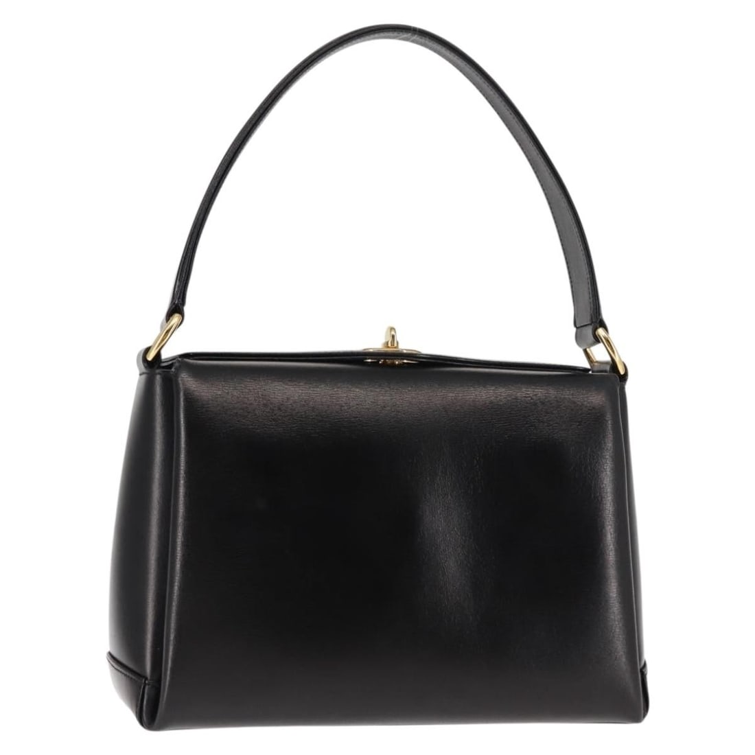 Gucci Black Leather Vintage Convertible Box Crossbody Handbag: Gucci Black Leather Vintage Convertible Box Crossbody Handbag This vintage Gucci Convertible Box Crossbody Bag is crafted from black leather and features a classic structured silhouette. Designed for