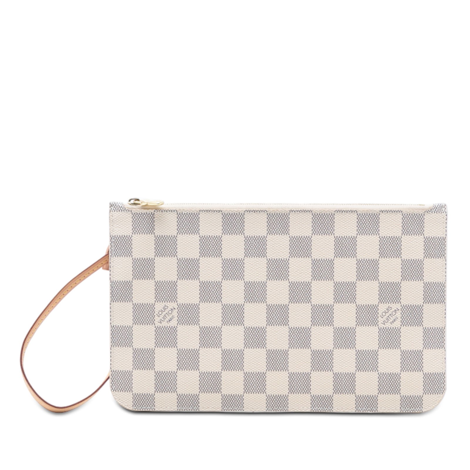 Damier Azur Wristlet Pouch by Louis Vuitton Neverfull MM (1 of 7)