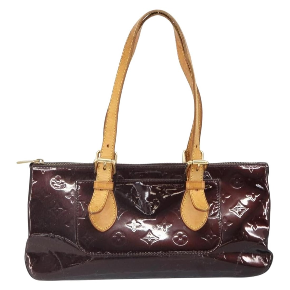 Rosewood Avenue Purse in Purple Monogram Vernis Patent Leather by Louis Vuitton (1 of 18)