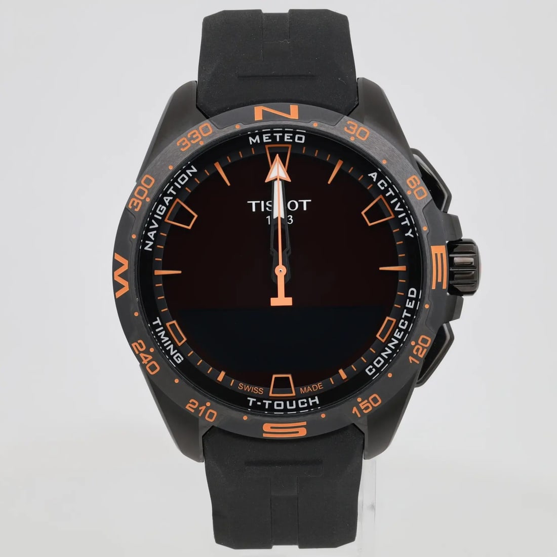 Tissot T-Touch Connect Solar Black Quartz Men's Watch T1214204705104: Tissot T-Touch Connect Solar Black Quartz Men's Watch T1214204705104 Introducing the Tissot T-Touch Connect Solar, a sophisticated wristwatch designed for the modern man. Crafted in Switzerland, this