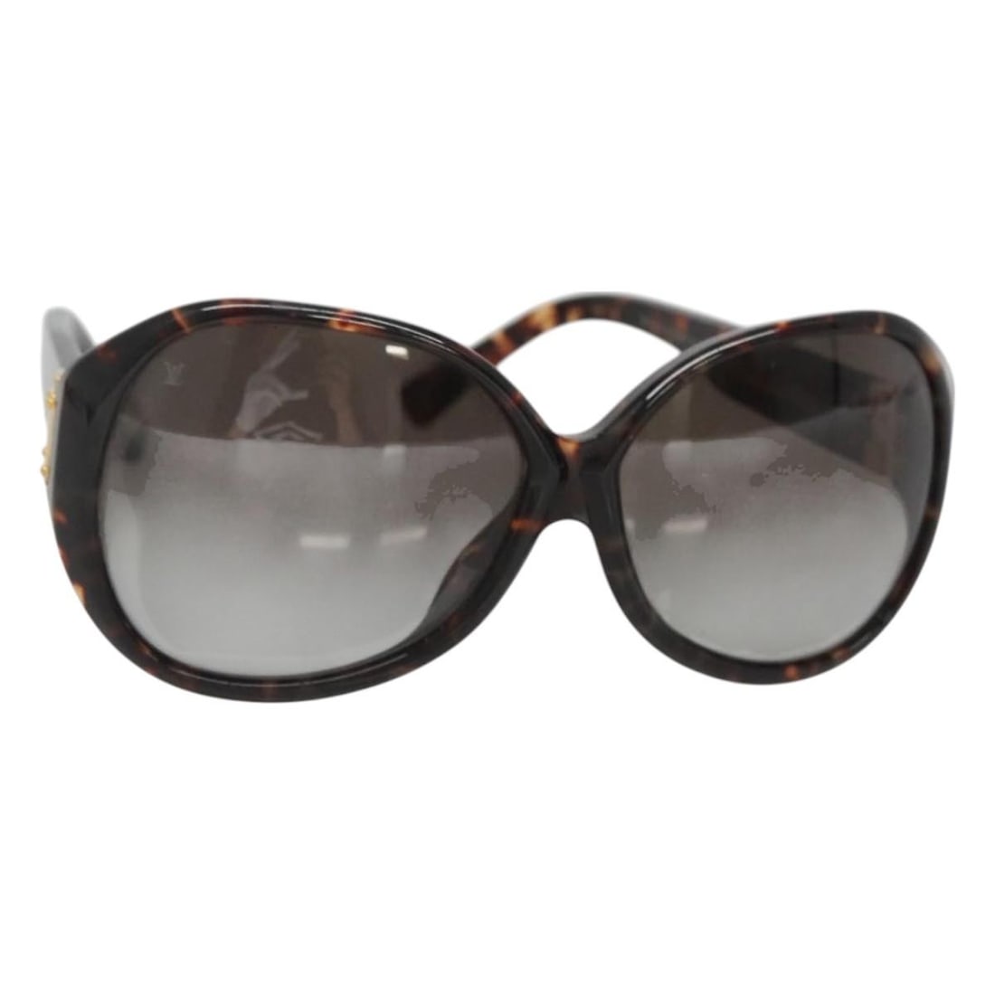 Authentic Louis Vuitton Brown Plastic Sunglasses Made in Italy (1 of 10)