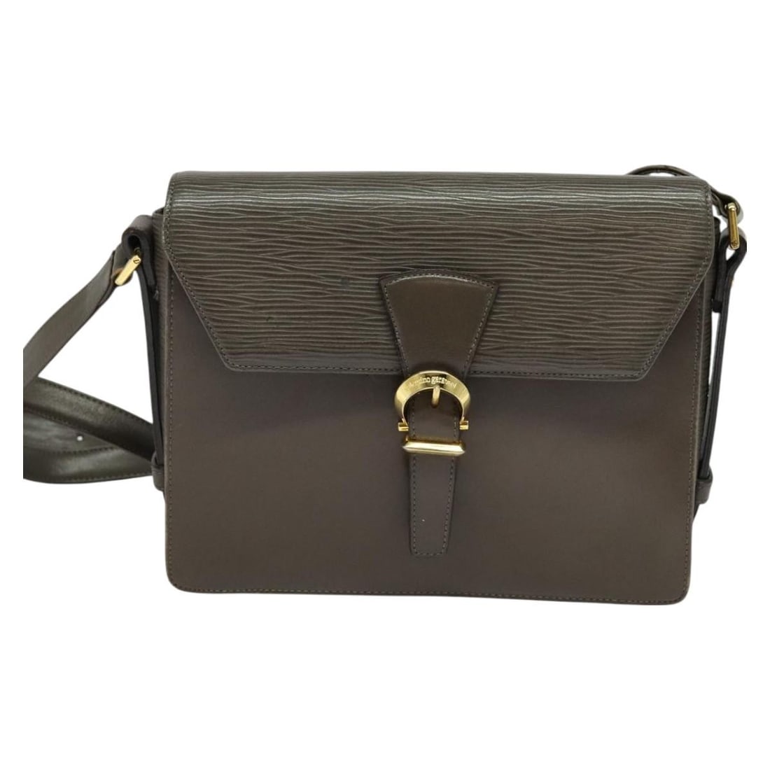 Valentino Garavani Leather Brown Vintage Shoulder Bag 23cm (1 of 18)