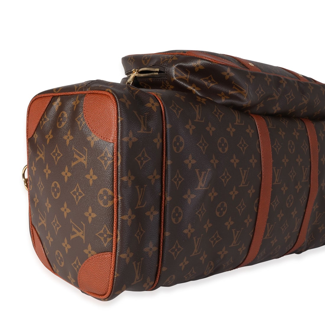 Louis Vuitton x NBA Trio Pocket Keepall Duffle Bag Brown Coated Canvas 2021 - 6