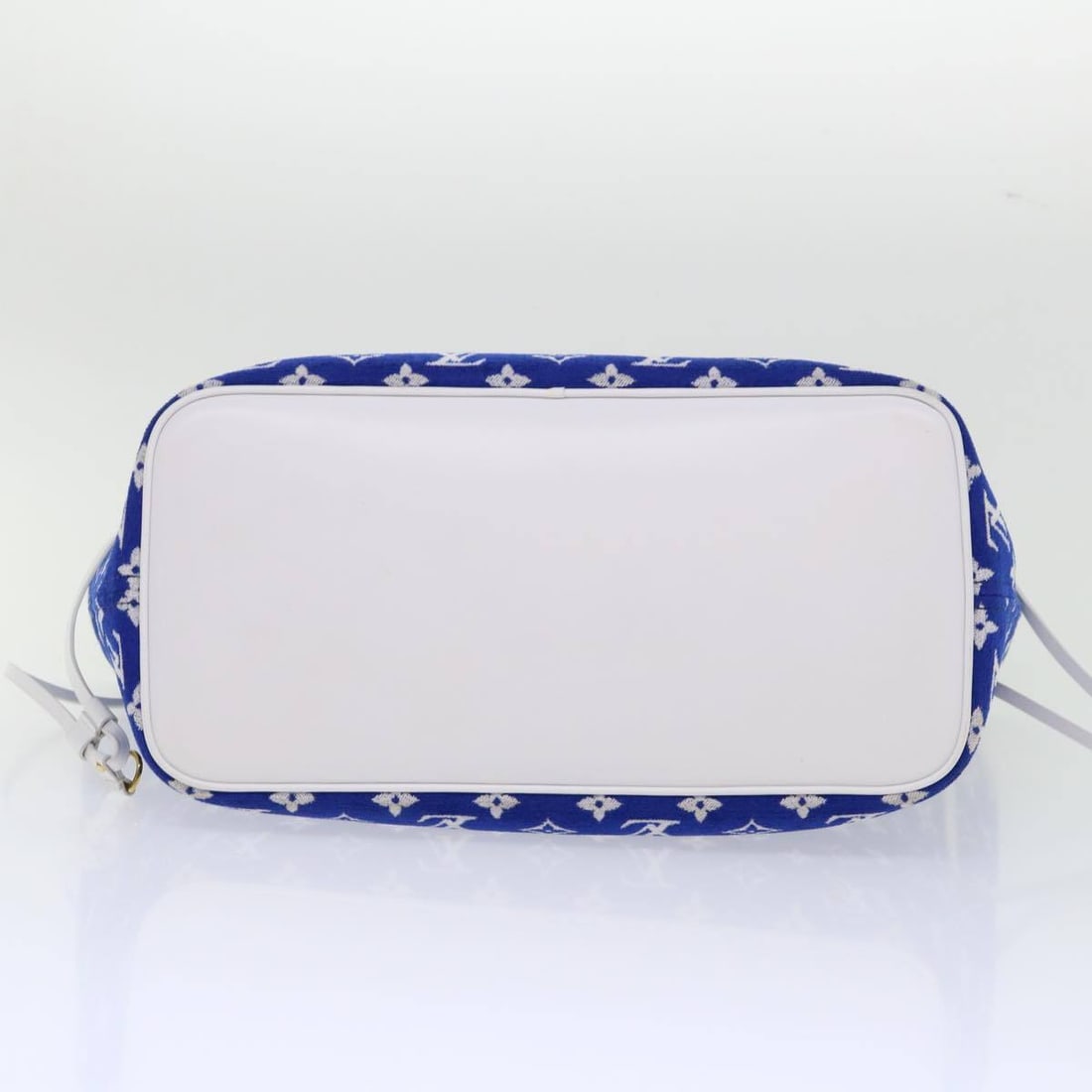 Neverfull NM Tote Blue Velvet Monogram Bag by Louis Vuitton - 14