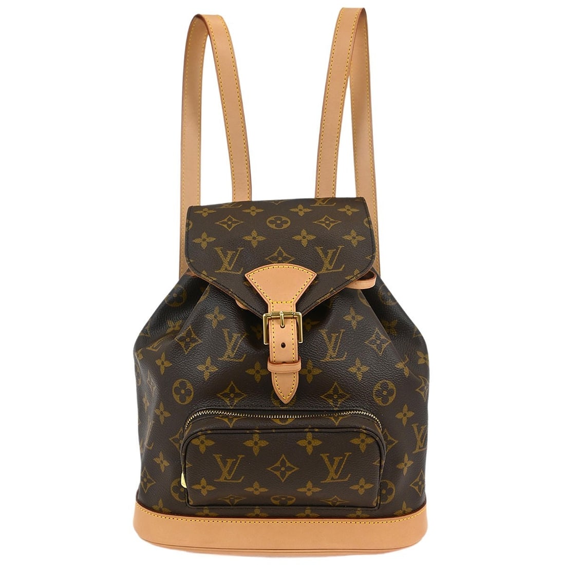 Louis Vuitton Monogram Montsouris MM Backpack M51136 Vintage Brown (1 of 10)
