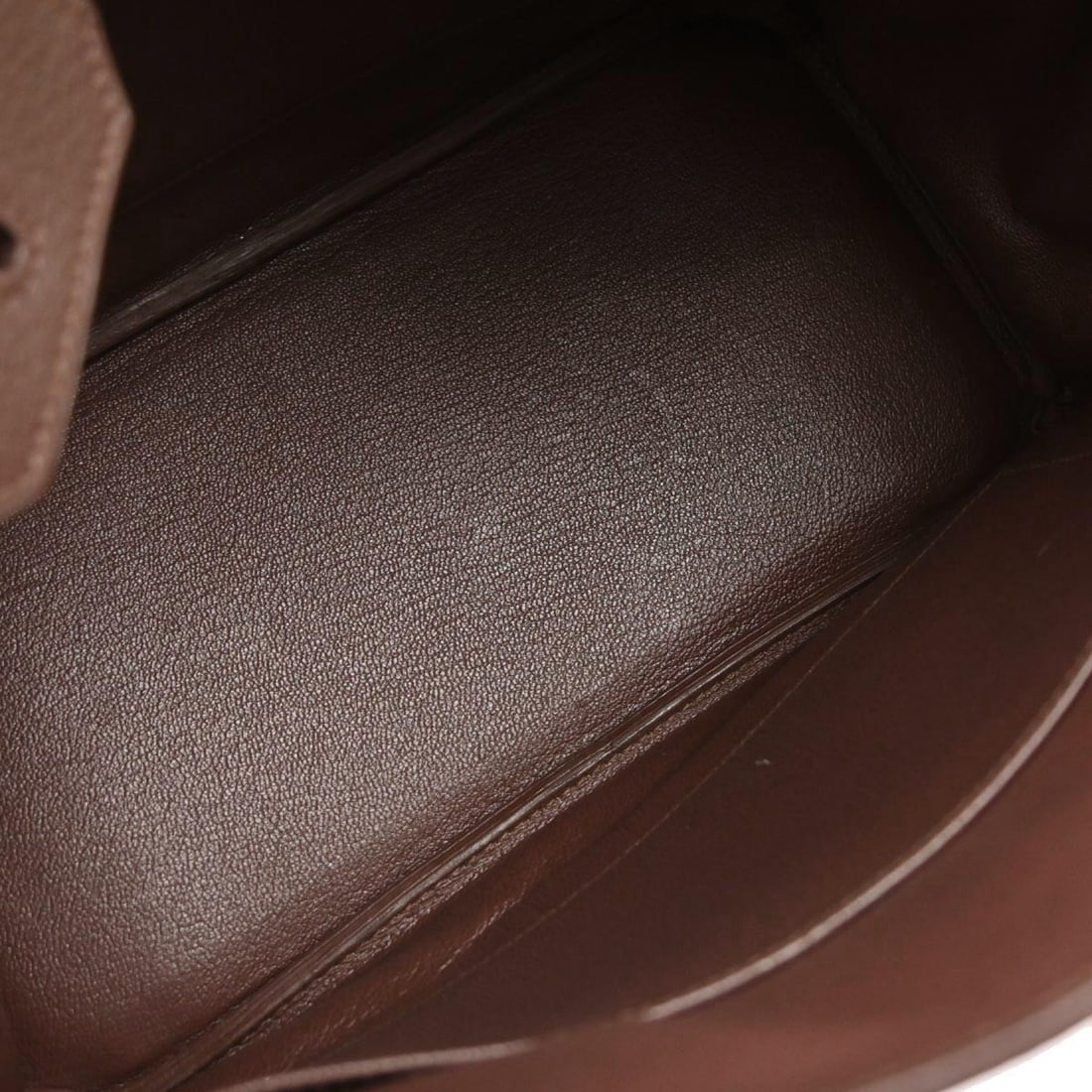 Hermes Birkin 30 Fjord Leather Tote Brown Double Handle Bag - 8