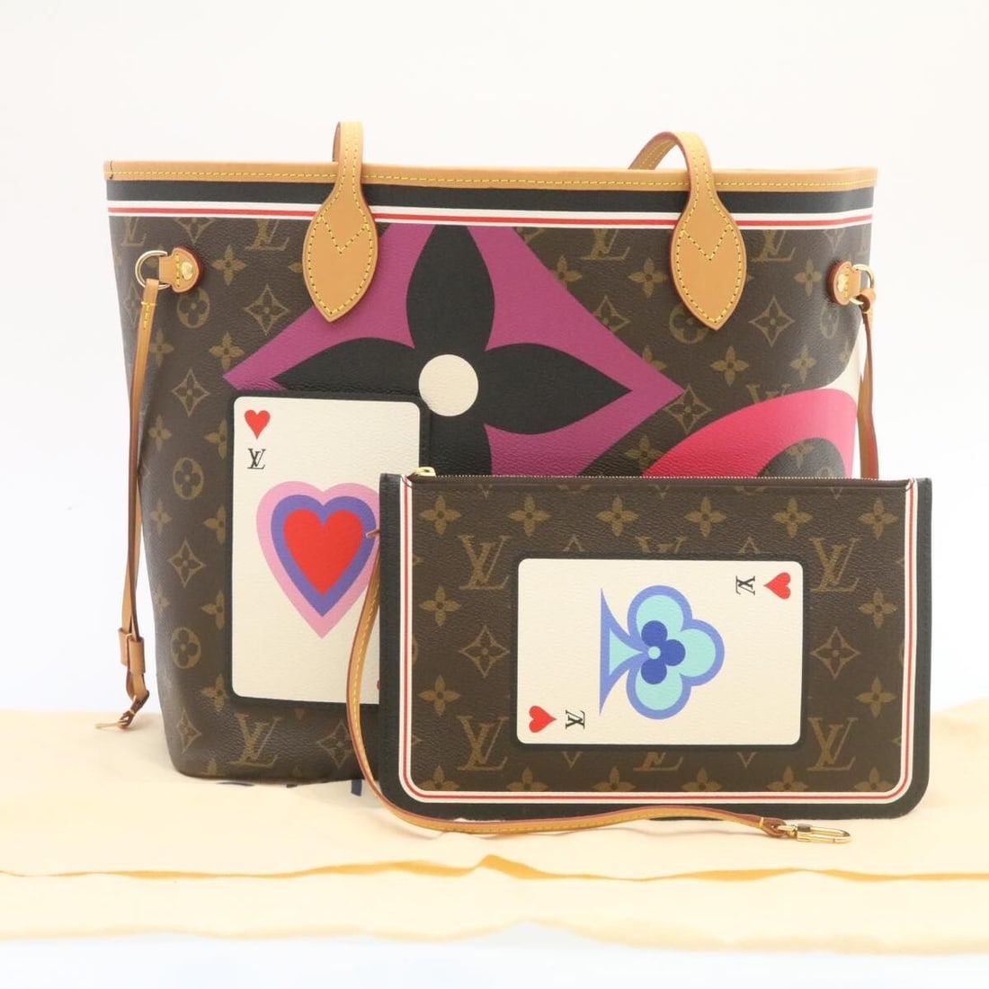 Limited Edition Game On Canvas Tote Louis Vuitton Neverfull NM - 10