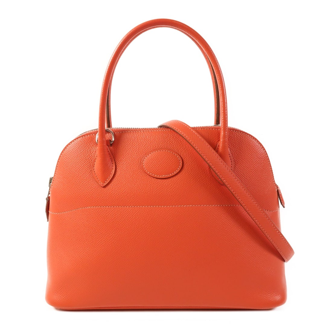HERMES Bolide 27 2 Way Shoulder Bag Epsom Rose Jaipur: HERMES Bolide 27 2 Way Shoulder Bag Epsom Rose Jaipur This exquisite HERMES Bolide 27 2 Way Shoulder Bag is crafted from premium Epsom leather in a stunning Rose Jaipur color. The bag features a sleek