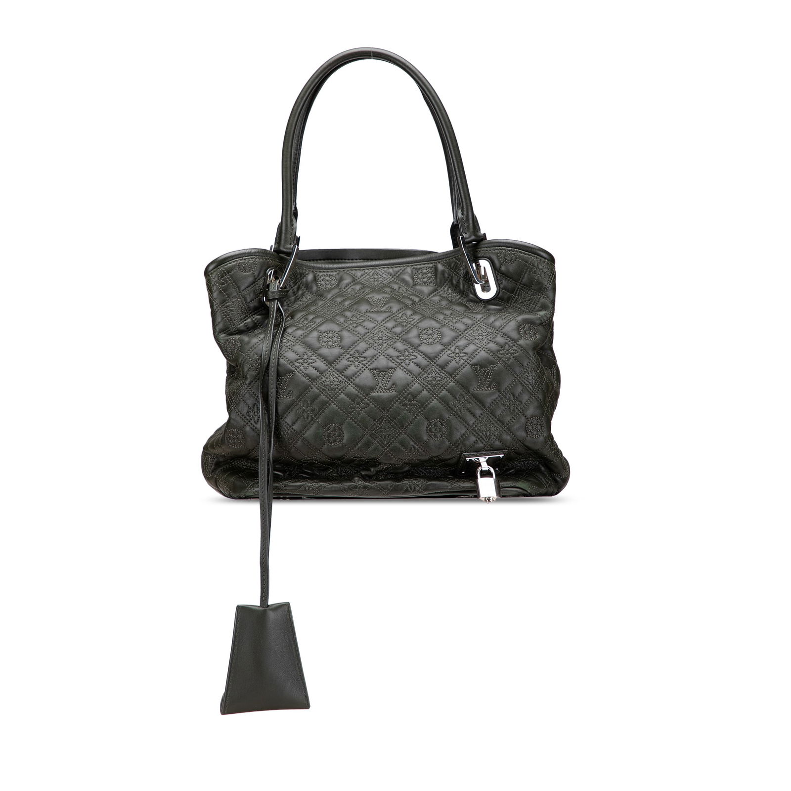Louis Vuitton Monogram Antheia Lilia PM Green Lambskin Bag: Louis Vuitton Monogram Antheia Lilia PM Green Lambskin Bag The Louis Vuitton Monogram Lambskin Antheia Lilia PM is a stylish and sophisticated bag crafted from luxurious embroidered lambskin leather.