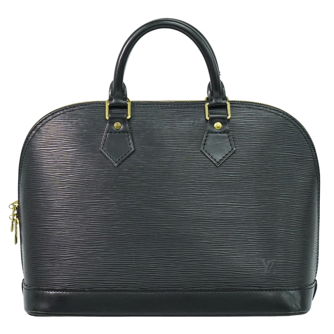 Epi Leather Alma Satchel by Louis Vuitton Black 30cm (1 of 18)