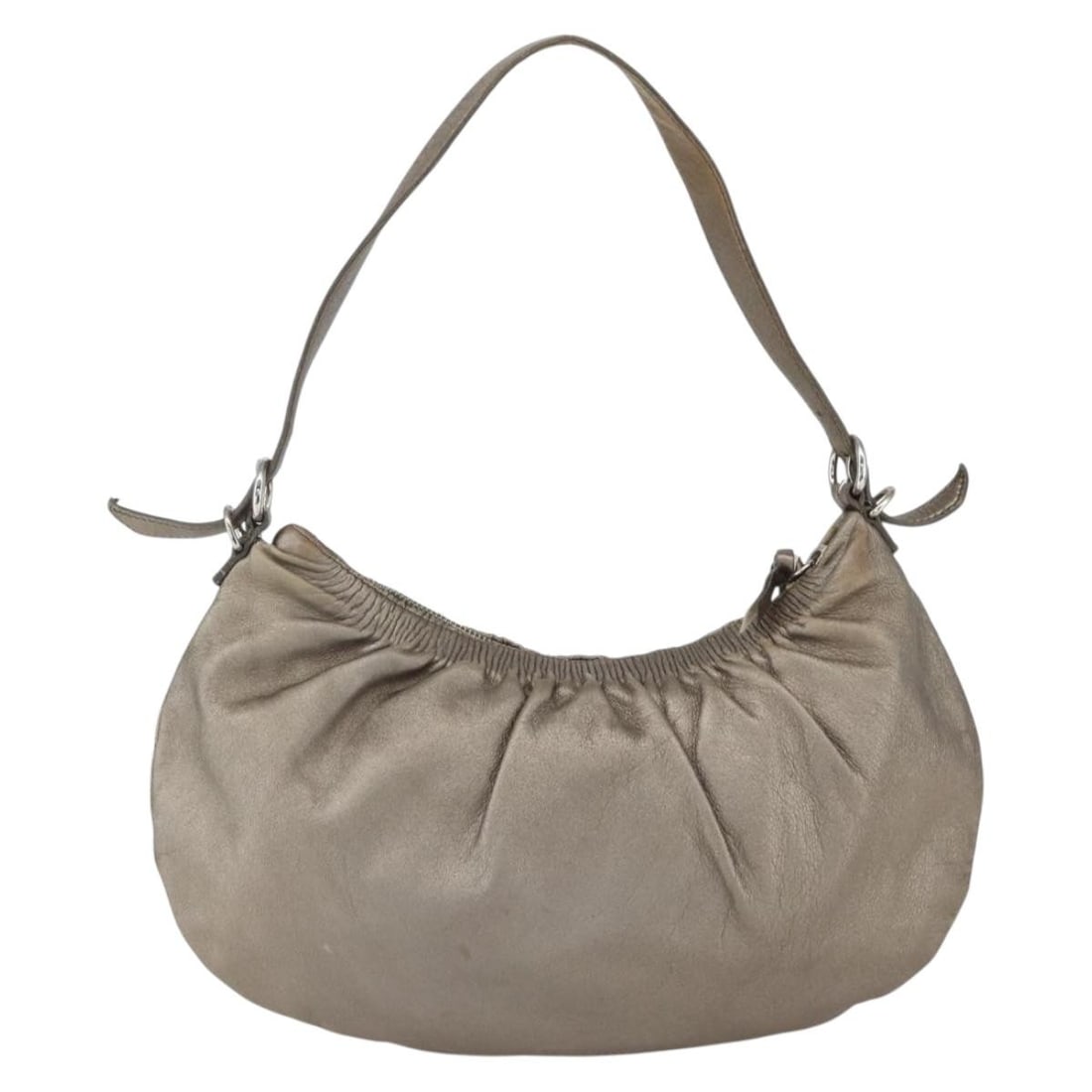 Gold Leather Shoulder Bag by Miu Miu for Women (1 of 18)