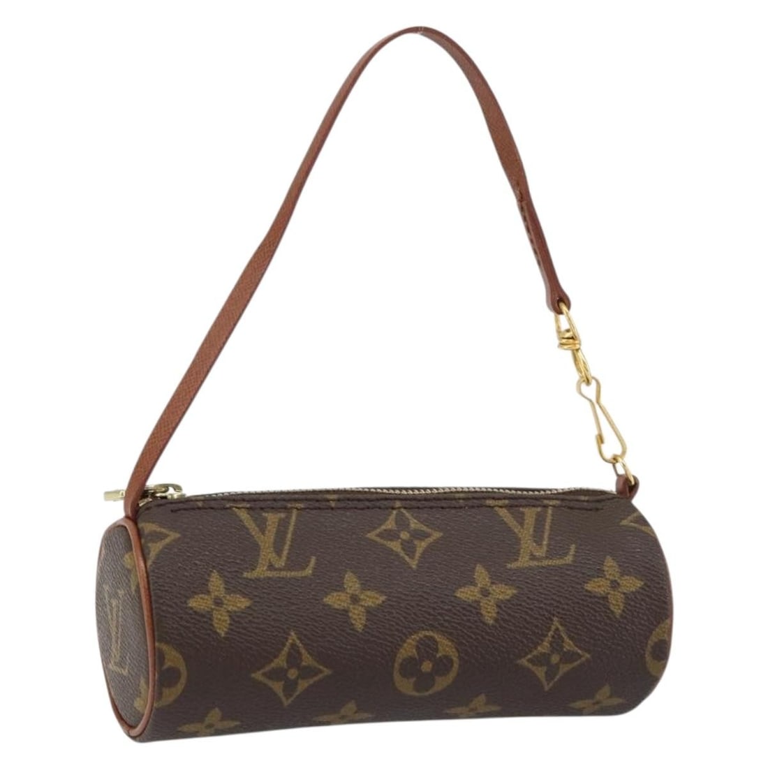 Louis Vuitton Papillon Monogram Canvas Small Pouch Bag: Louis Vuitton Papillon Monogram Canvas Small Pouch Bag This Louis Vuitton Papillon pouch features the iconic Monogram Canvas material in the classic Monogram color. The pouch has a compact design, mak