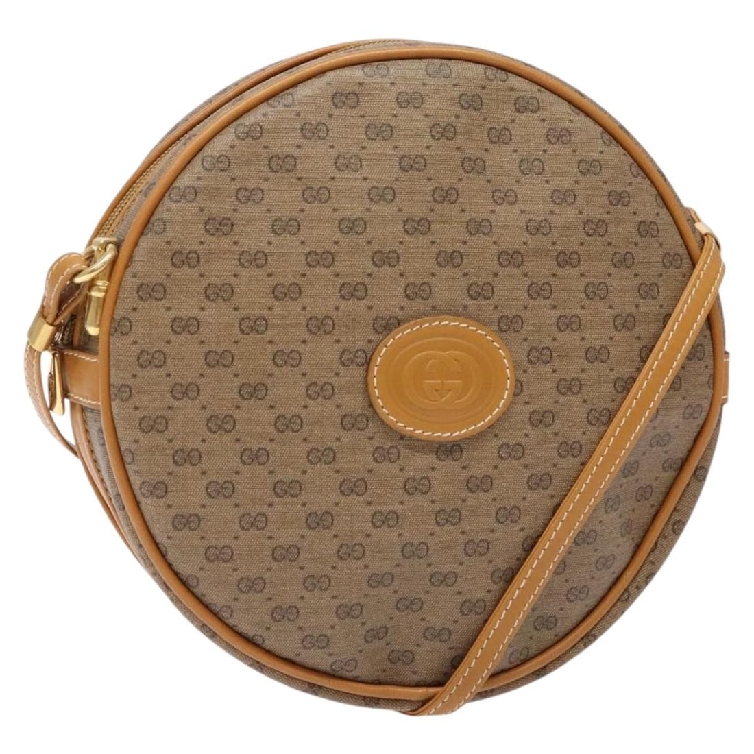 GUCCI Micro GG Supreme Beige Gold Shoulder Bag 007 115 5575 Authentic: GUCCI Micro GG Supreme Beige Gold Shoulder Bag 007 115 5575 Authentic Elevate your accessory collection with this stylish GUCCI Micro GG Supreme Shoulder Bag. Crafted from premium PVC leather and feat