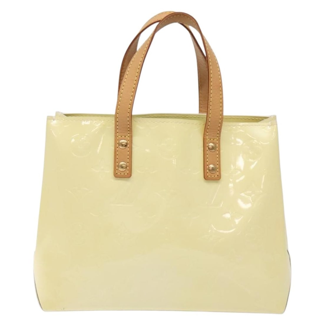 Louis Vuitton Monogram Vernis Patent Leather Reade Purse Beige: Louis Vuitton Monogram Vernis Patent Leather Reade Purse Beige This Louis Vuitton Reade handbag for women features a beige patent leather exterior with the iconic Monogram Vernis design. Crafted in Fr