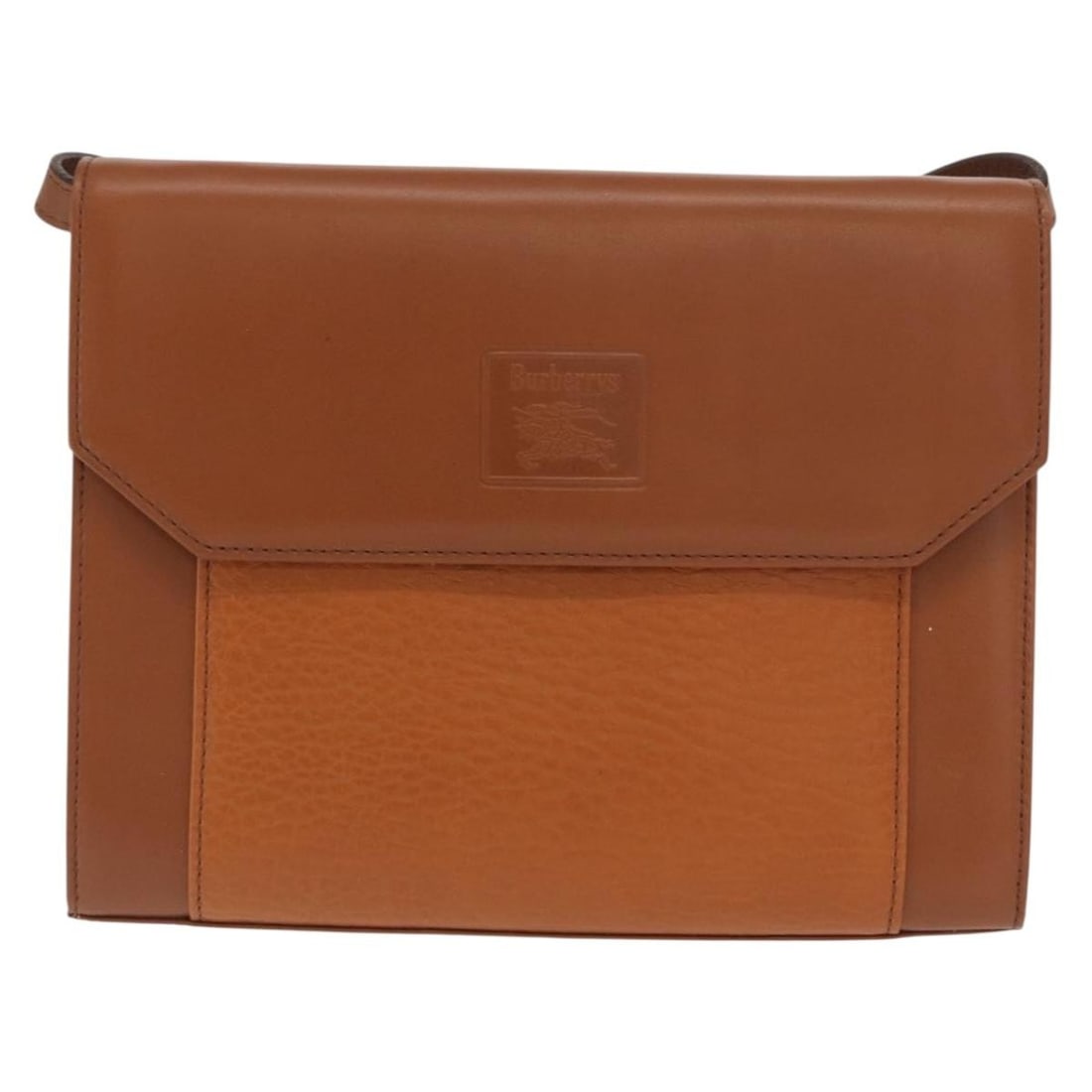 Burberry Brown Leather Vintage Shoulder Purse for Women (1 of 18)