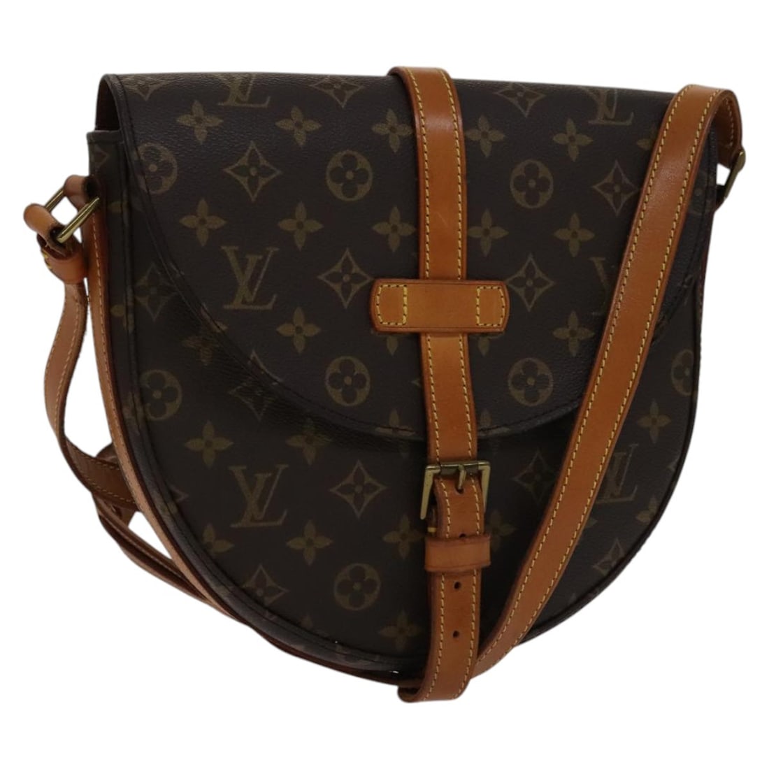 LOUIS VUITTON Monogram Chantilly GM Shoulder Bag M51232 France (1 of 18)