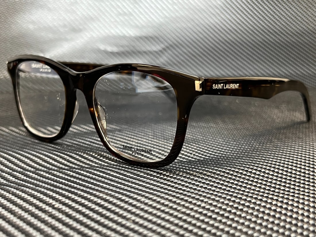 Yves Saint Laurent SL 286 Slim 002 Havana Eyeglasses with Demo Lens (1 of 5)