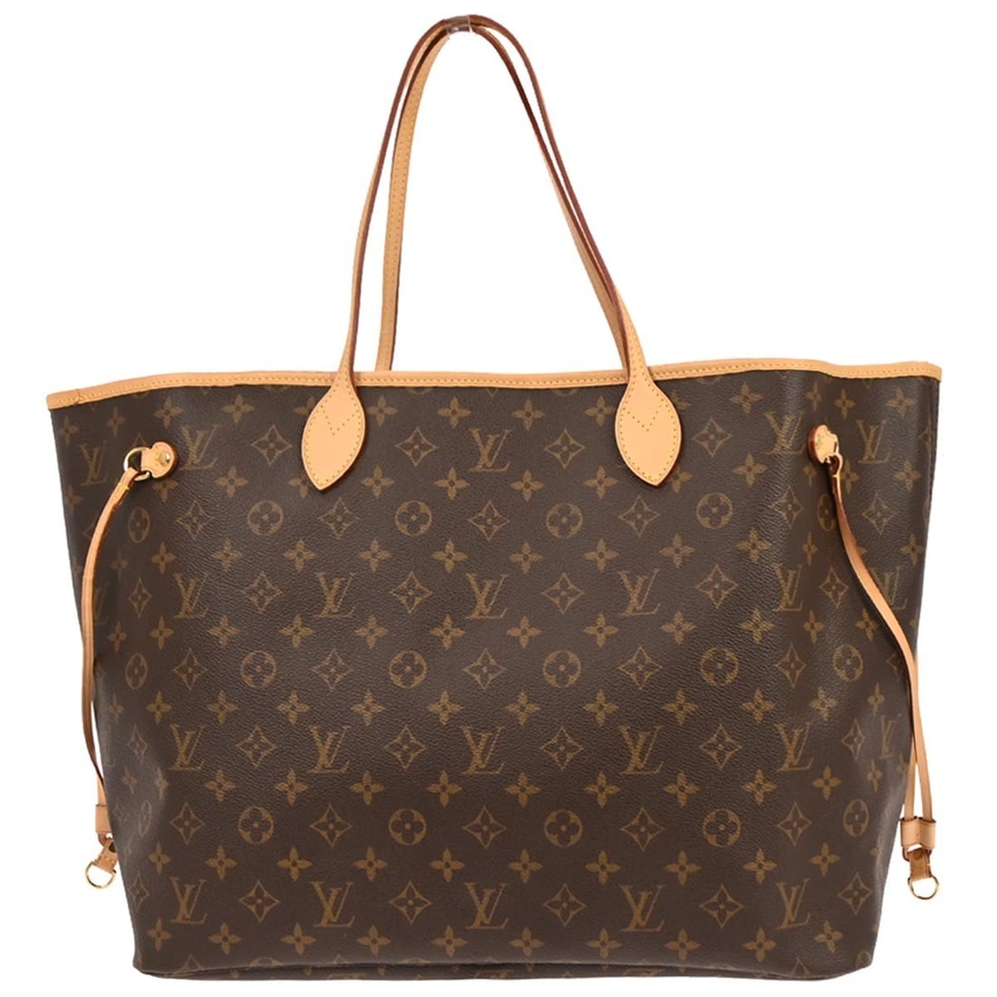 Louis Vuitton Neverfull GM Monogram Canvas Large Tote Bag M40157: Louis Vuitton Neverfull GM Monogram Canvas Large Tote Bag M40157 The Louis Vuitton Neverfull GM tote bag features the iconic monogram canvas with leather trim and double handles. Designed for casual o
